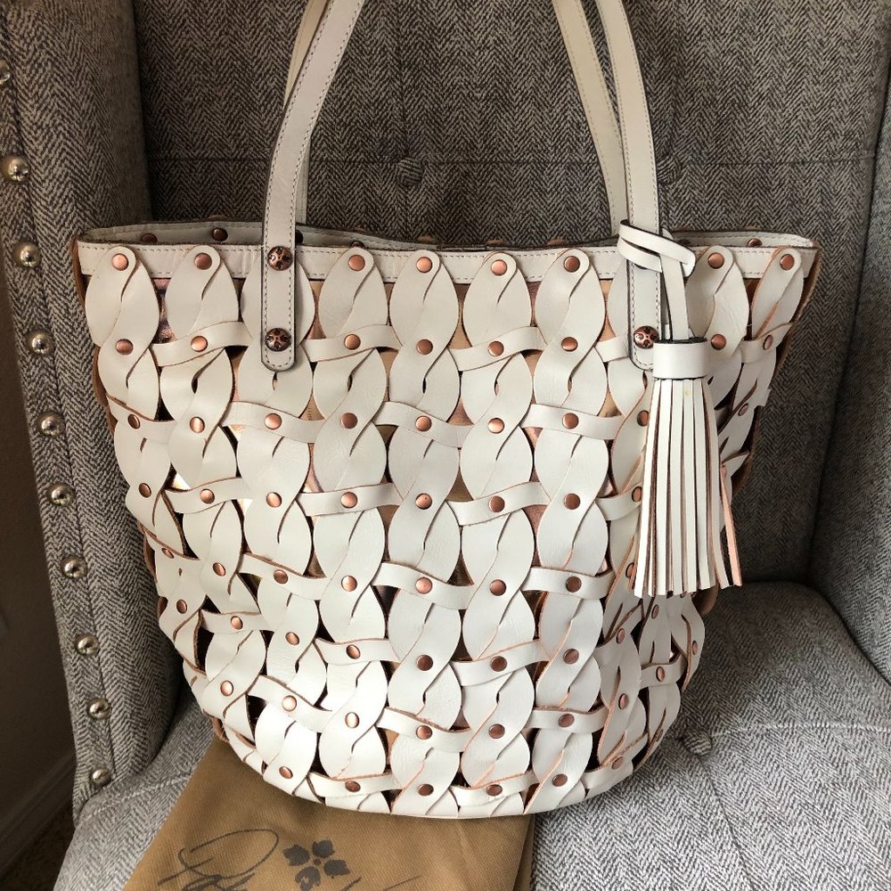 NWOT Patricia Nash Twisted Braid Mizzana Tote